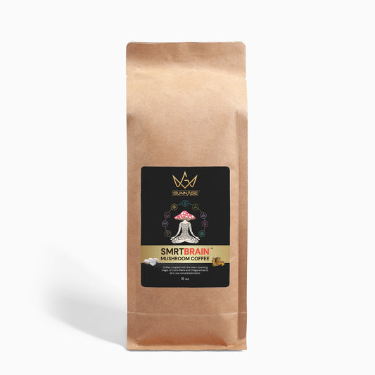 SMRTBrain™ Mushroom Coffee - Lion’s Mane & Chaga 16oz